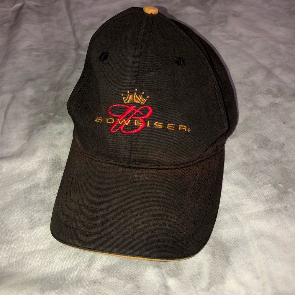 Vintage Budweiser Unisex Faded Baseball Cap